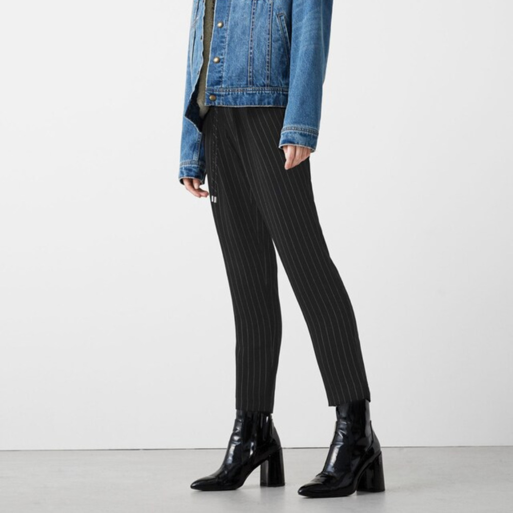 NWT mango suit pantalon frank printed baggy pants - Picture 3 of 4